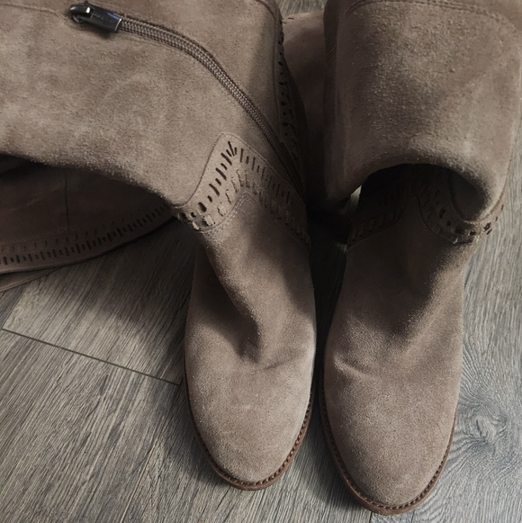 Vince Camuto Tan Over the Knee Boots - Picture 6 of 8